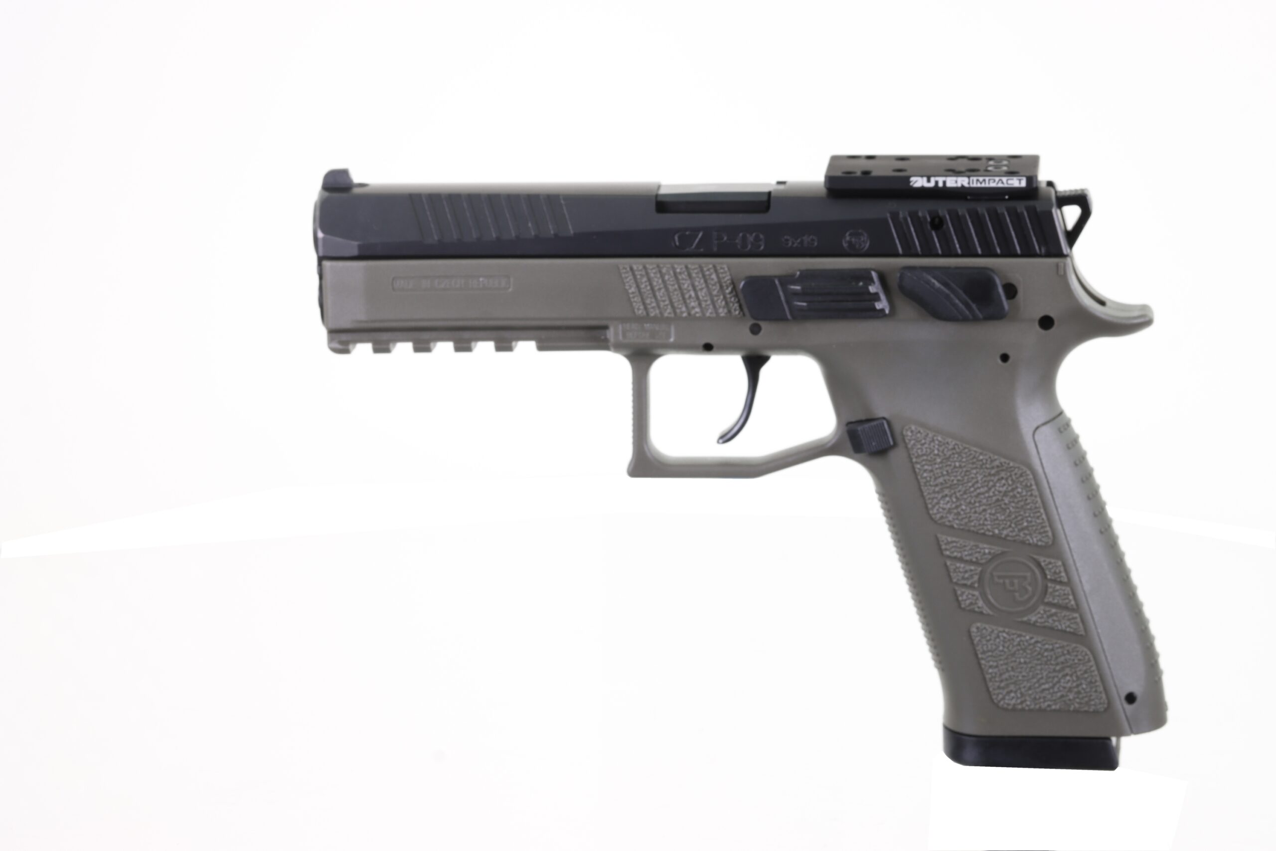 Red Dot Mount – MRA for CZ P-09 Pistol - Outer Impact Firearms